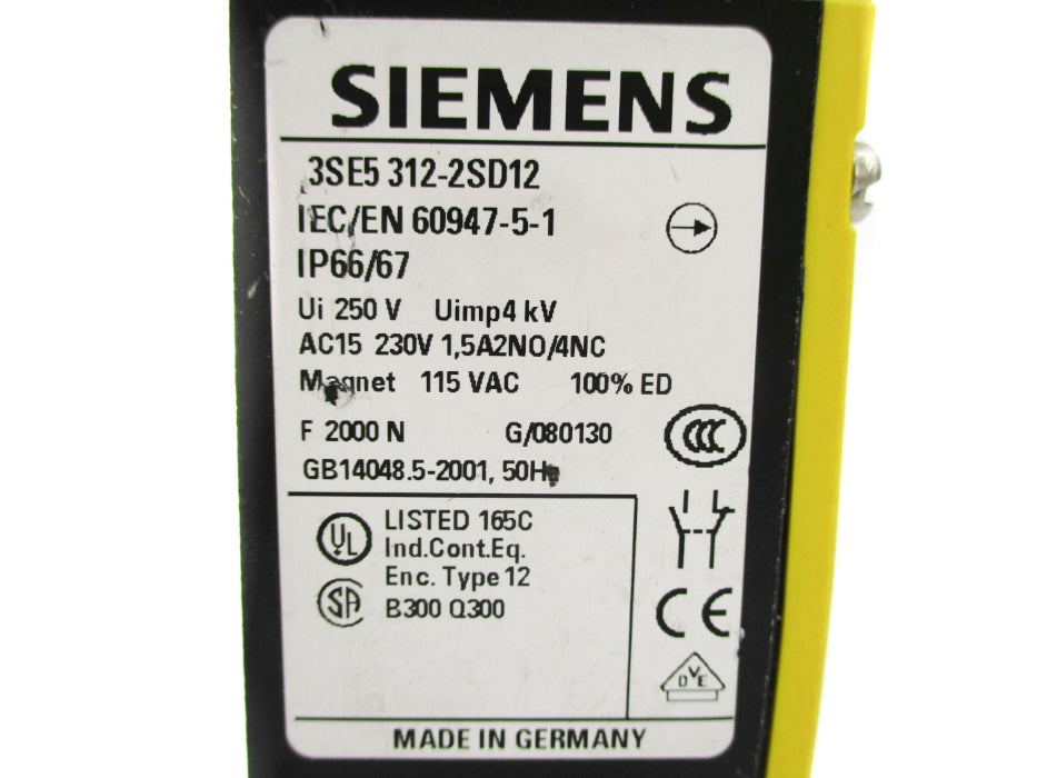 SIEMENS 3SE5312-2SD12 NSNP