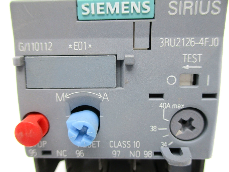 SIEMENS 3RU2126-4FJ0 34-40A NUPI