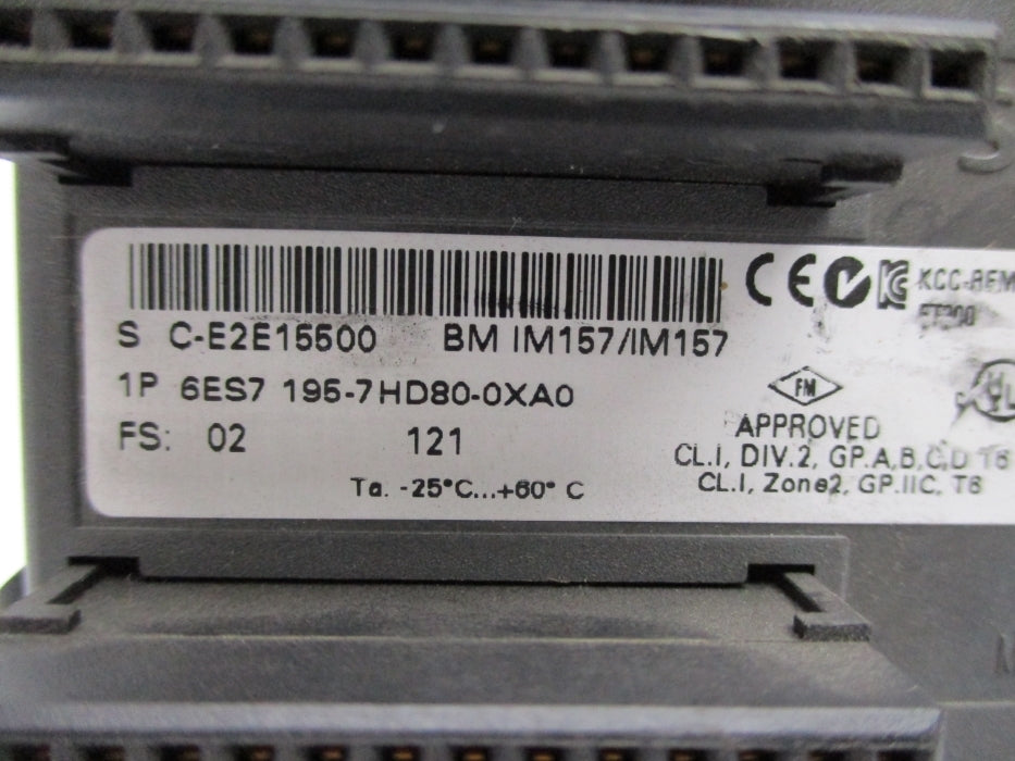 SIEMENS 6ES7195-7HD80-0XA0 NUPI
