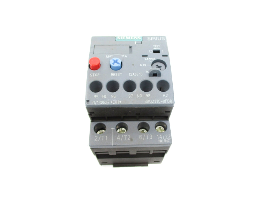 SIEMENS 3RU2116-0FB0 0.35-0.5A NUPI