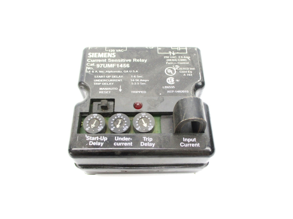 SIEMENS 97UMF1456 120/250VAC 2.5A (AS PICTURED) NSNP