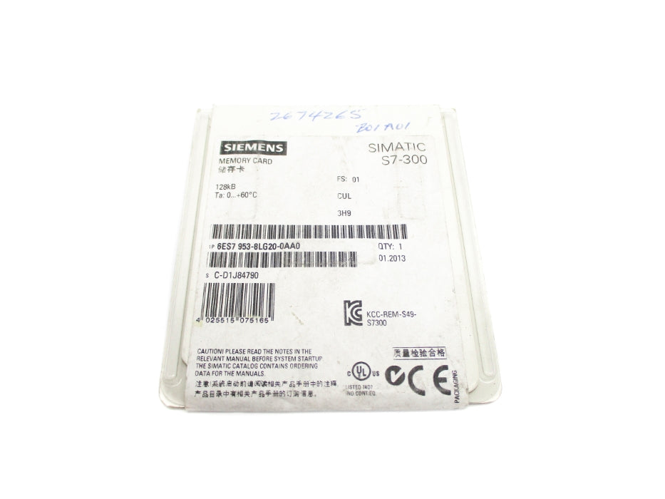 SIEMENS 6ES7953-8LG20-0AA0 NSMP