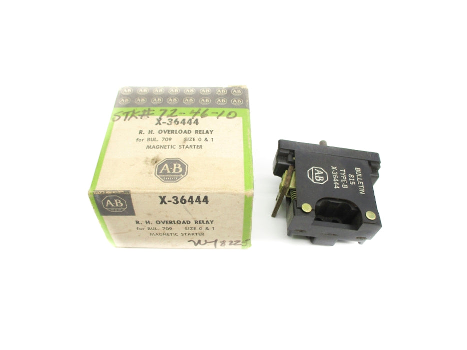 ALLEN BRADLEY X-36444 (BK/GR) NSMP