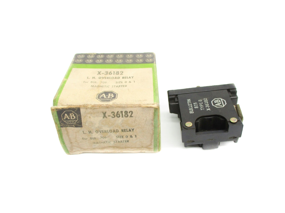 ALLEN BRADLEY X-36182 (BK/GR) NSMP