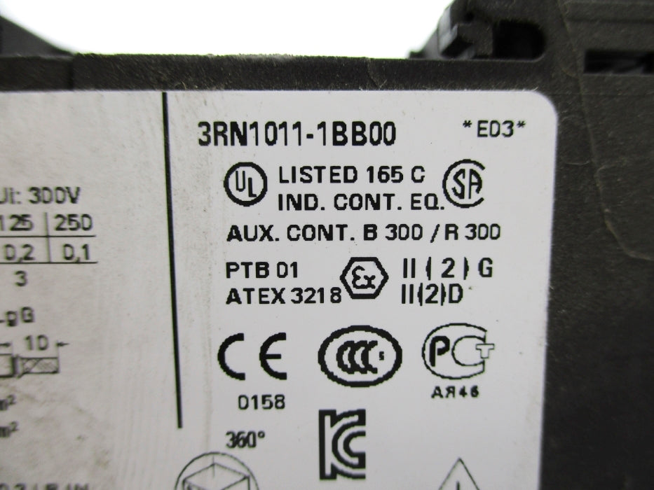 SIEMENS 3RN1011-1BB00 24VAC/DC NUPI