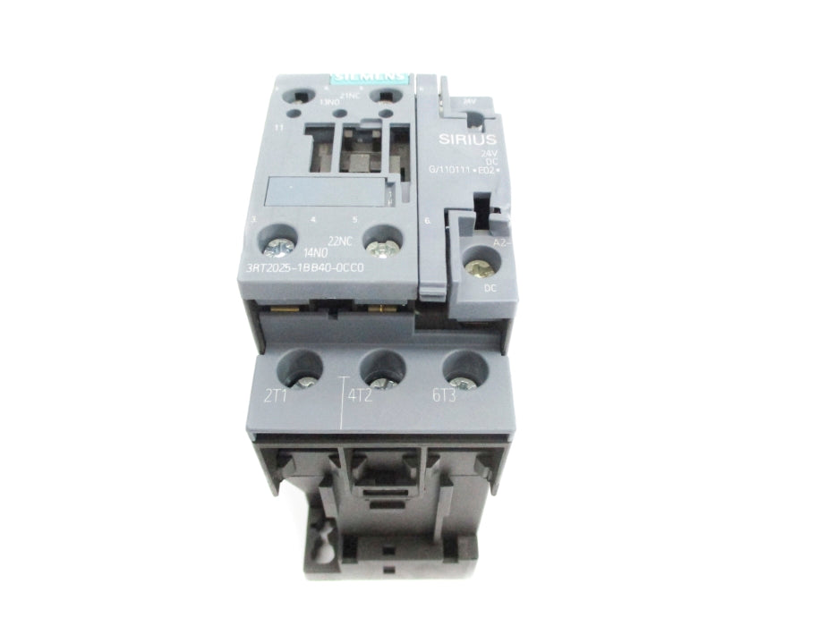 SIEMENS 3RT2025-1BB40-0CC0 24VDC NUPI