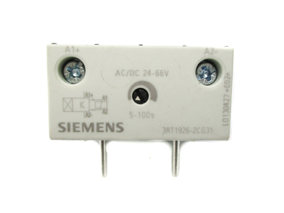 SIEMENS 3RT1926-2CG31 5-100S NUPI