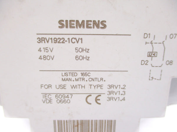 SIEMENS 3RV1922-1CV1 NUPI