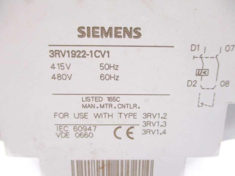 SIEMENS 3RV1922-1CV1 NUPI