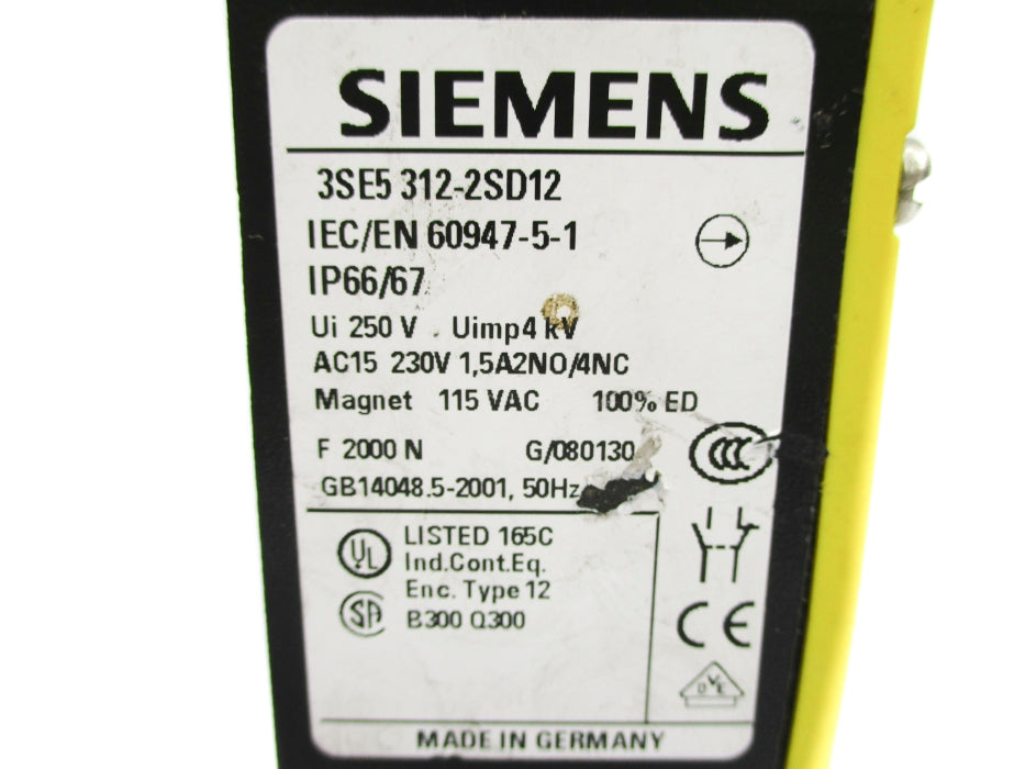 SIEMENS 3SE5312-2SD12 NUPI