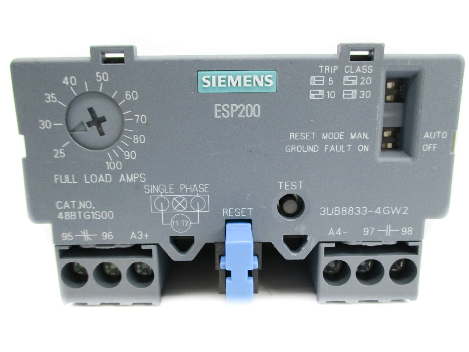 SIEMENS 48BTG1S00 3UB8833-4GW2 25-100A NUPI