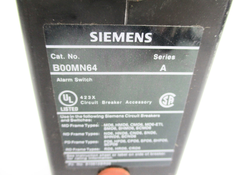 SIEMENS B00MN64 SER. A NSNP
