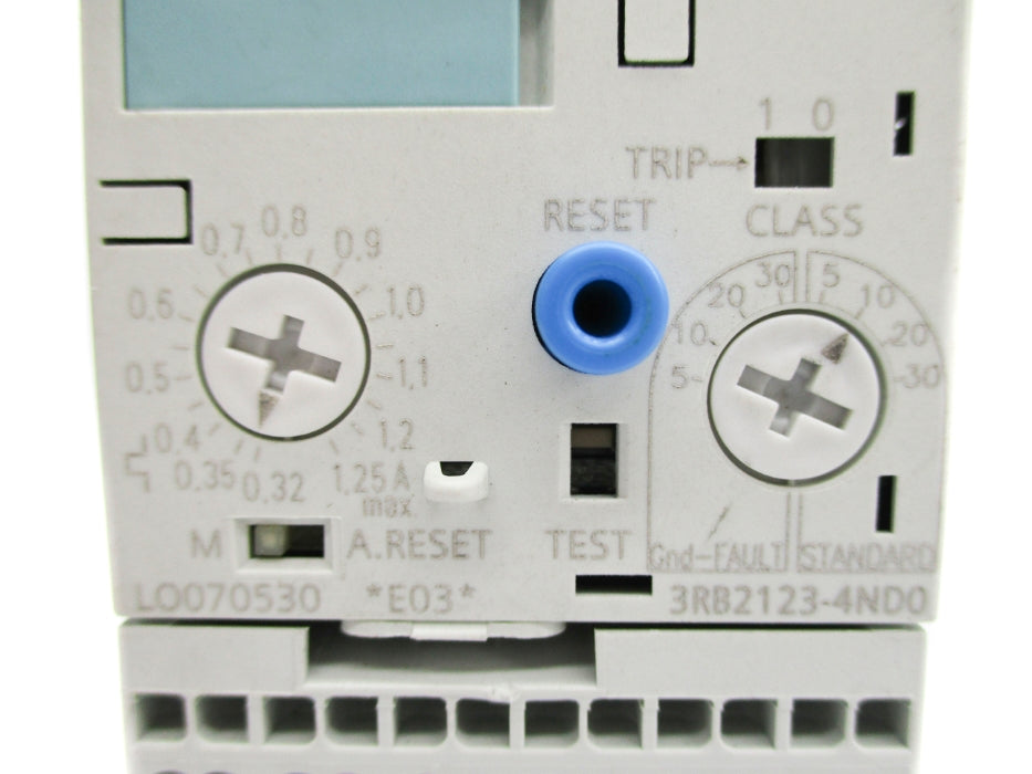 SIEMENS 3RB2123-4ND0 0.32-1.25A NUPI