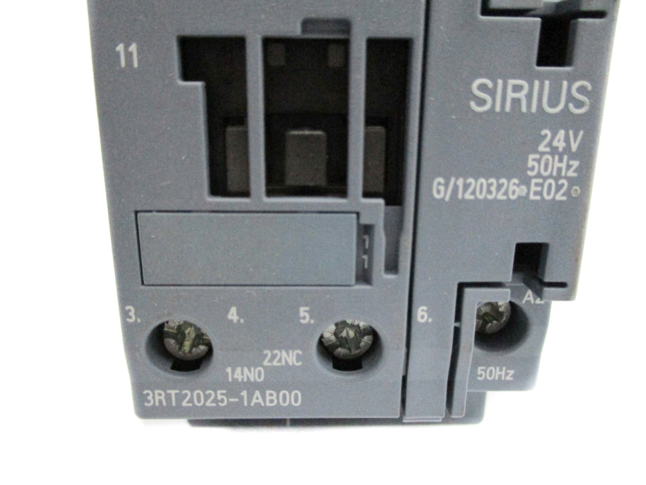 SIEMENS 3RT2025-1AB00 24V NUPI