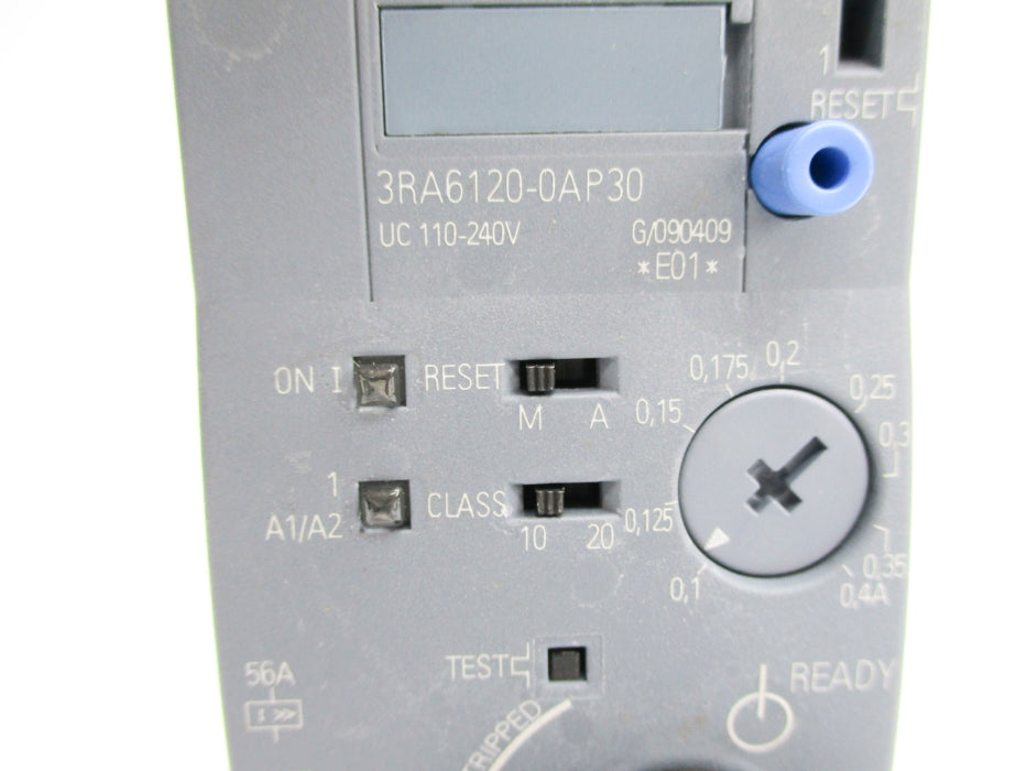 SIEMENS 3RA6120-0AP30 0.1-0.4A NUPI