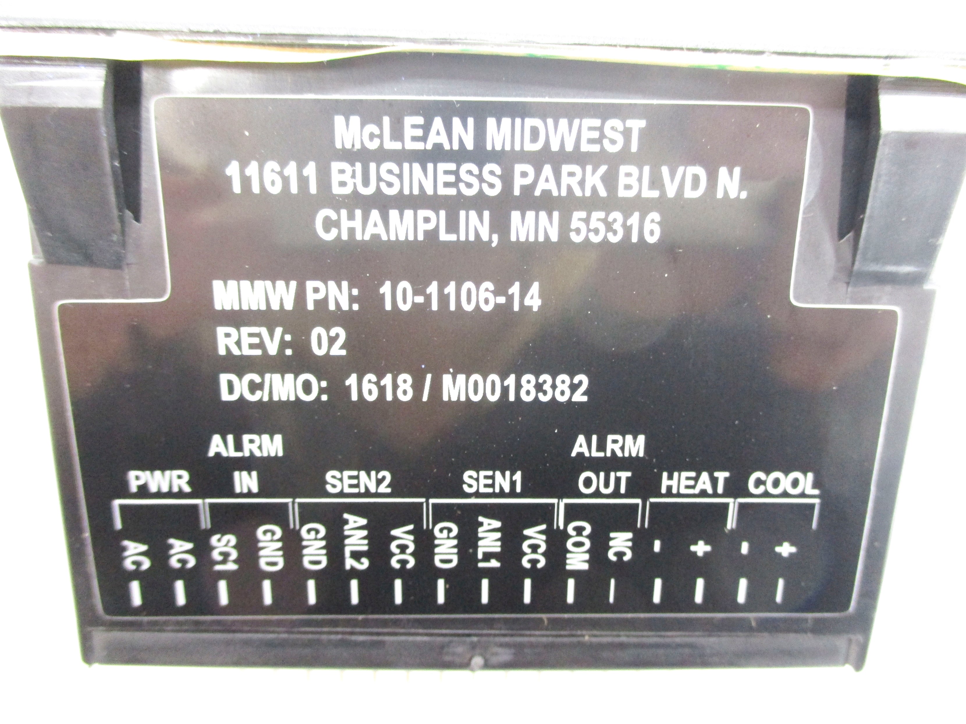 MCLEAN MIDWEST 10-1106-14 NSNP