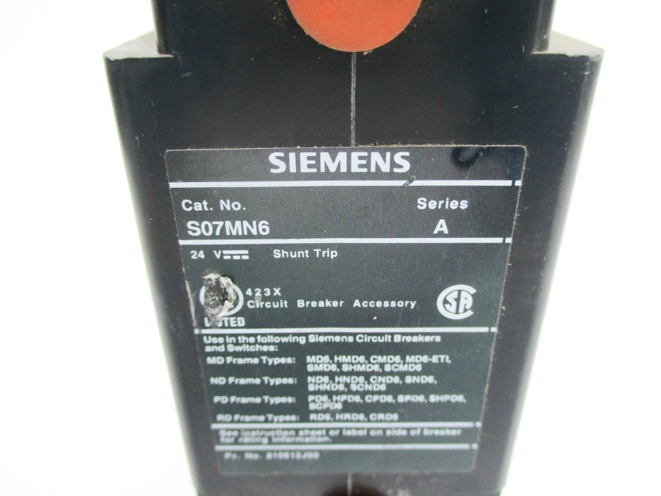 SIEMENS S07MN6 SER. A NSNP