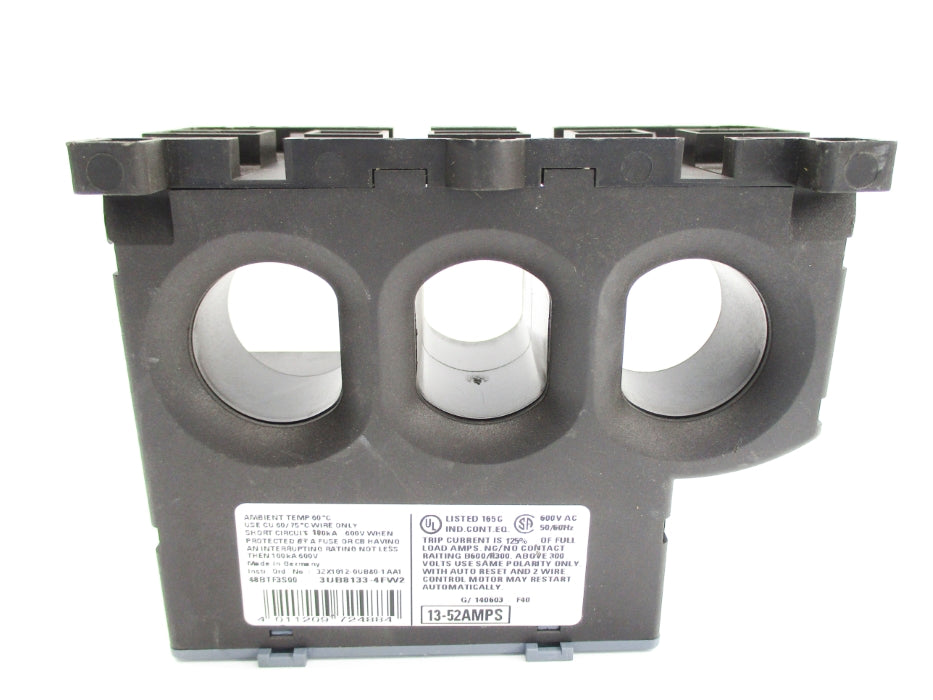 SIEMENS 48BTF3S00 3UB8133-4FW2 13-52A NSNP