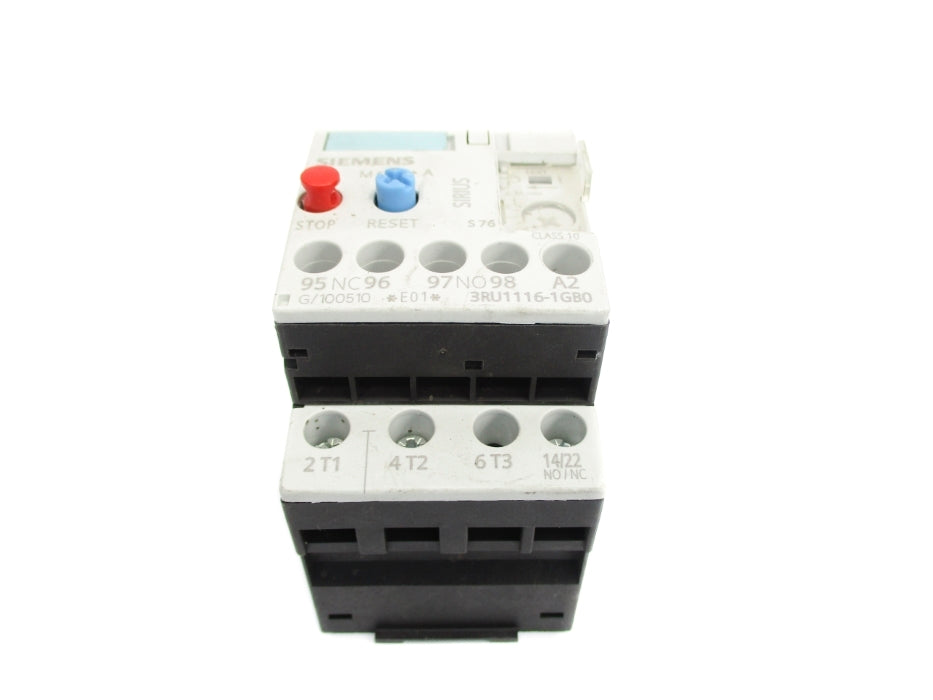 SIEMENS 3RU1116-1GB0 4.5-6.3A NUPI