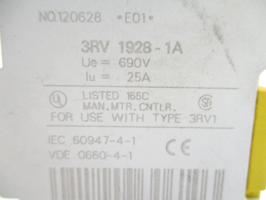 SIEMENS 3RV1928-1A NUPI
