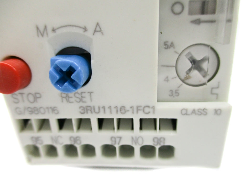 SIEMENS 3RU1116-1FC1 3.5-5A NUPI
