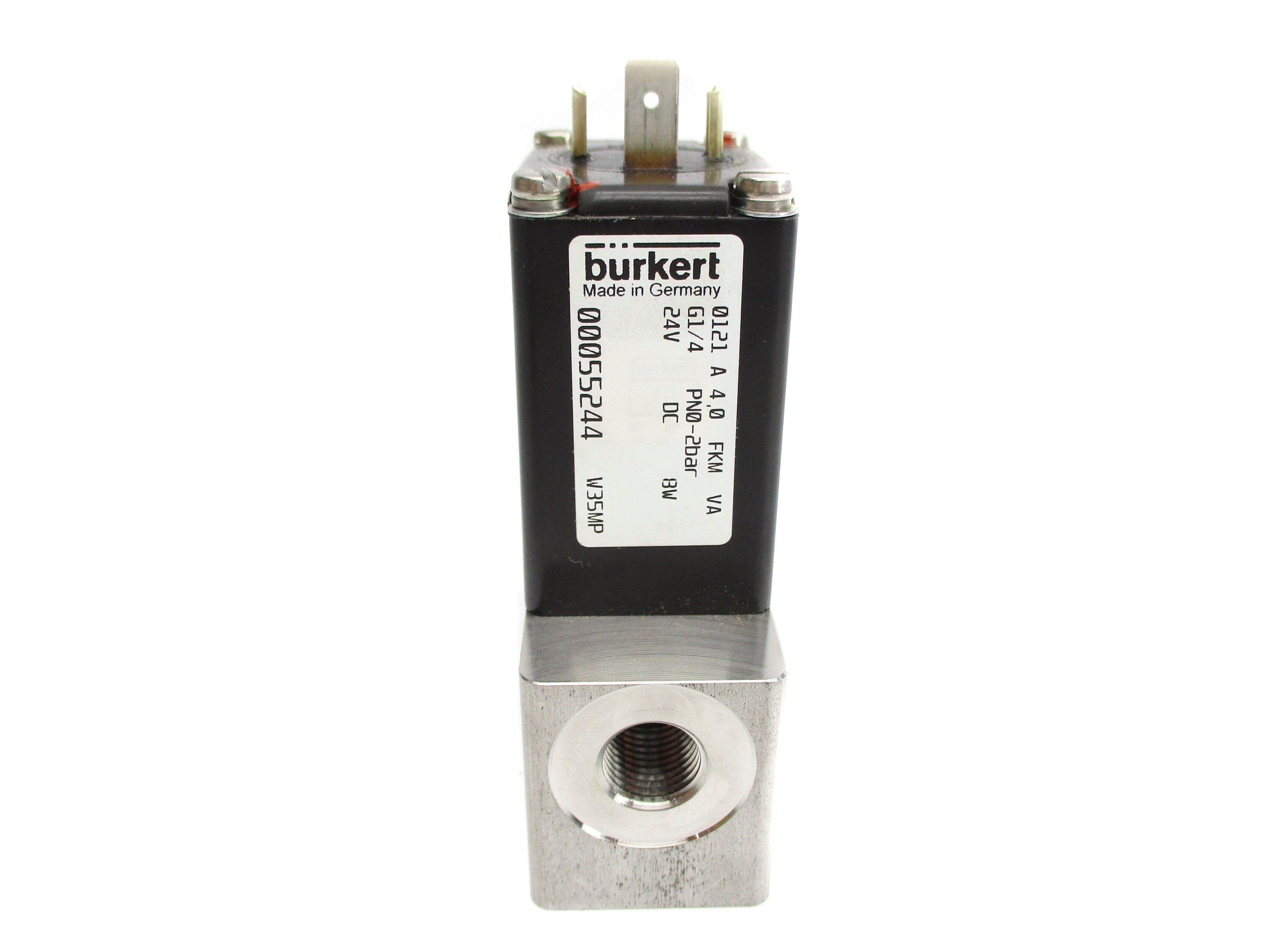 BURKERT 0121-A-4,0-FKM-VA 24VDC NSNP