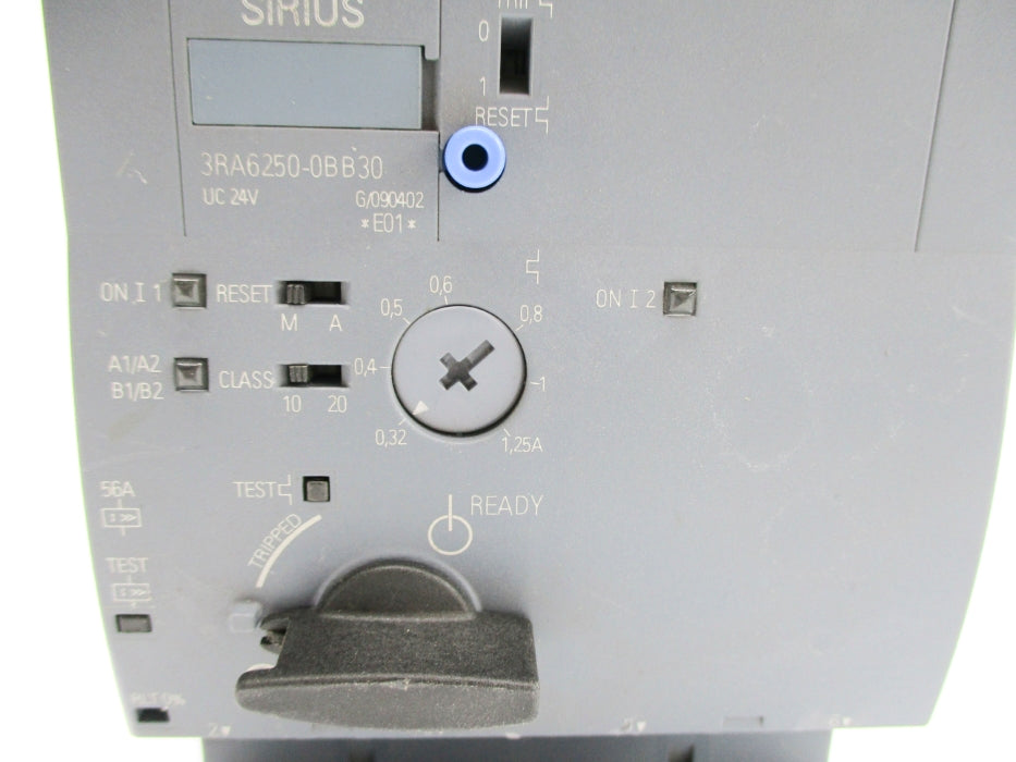 SIEMENS 3RA6250-0BB30 0.32-1.25A NUPI