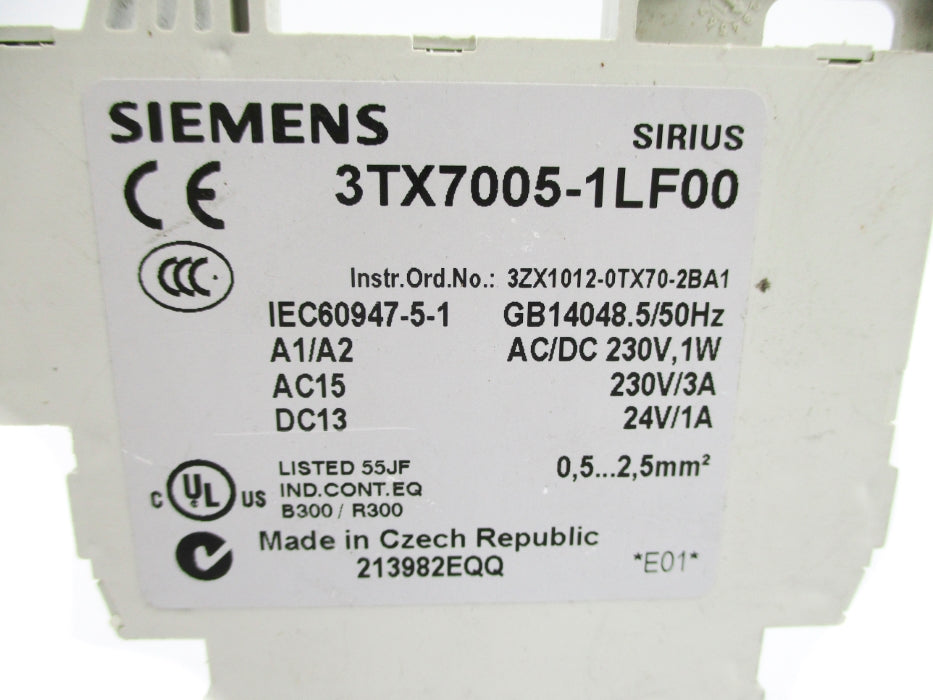 SIEMENS 3TX7005-1LF00 NUPI