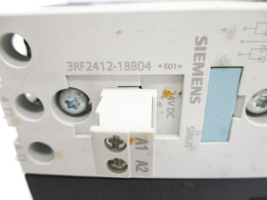 SIEMENS 3RF2412-1BB04 24VDC (AS PICTURED) NUPI