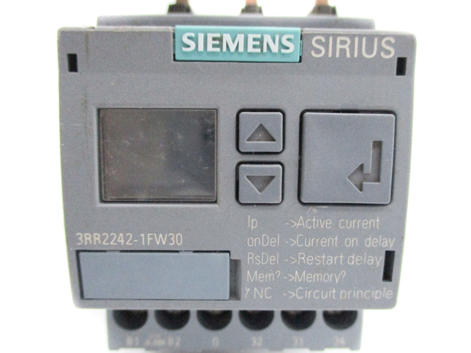 SIEMENS 3RR2242-1FW30 24/240V NUPI