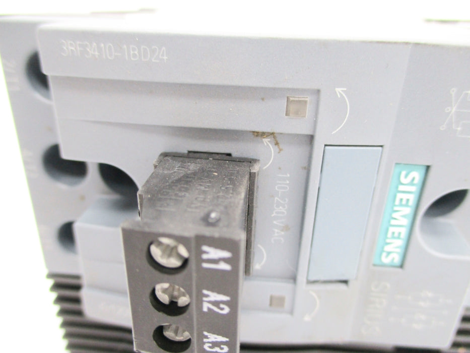 SIEMENS 3RF3410-1BD24 110/230VAC NUPI