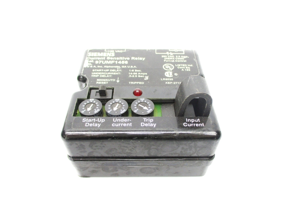 SIEMENS 97UMF1456 (AS PICTURED1) 120/250VAC 2.5A NUPI