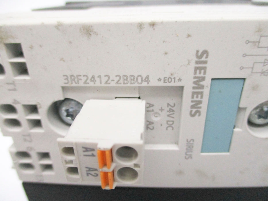 SIEMENS 3RF2412-2BB04 24VDC NUPI