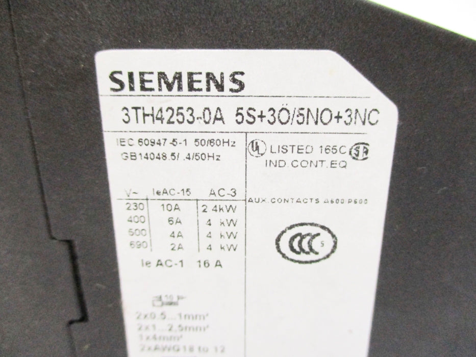SIEMENS 3TH4253-0A 110V NUPI