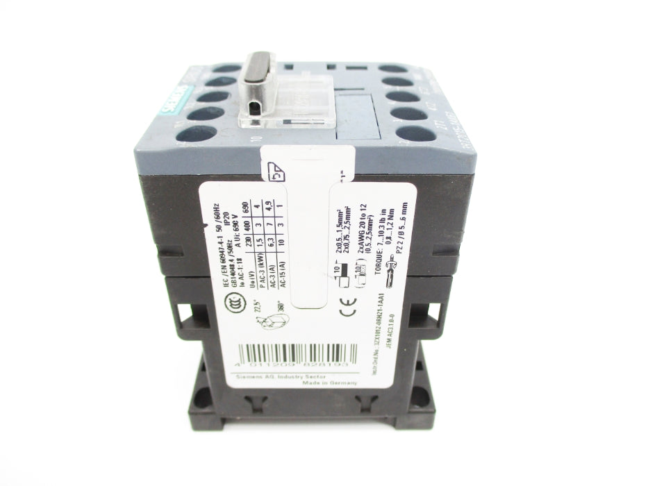 SIEMENS 3RT2015-1AK61 110/220V NUPI