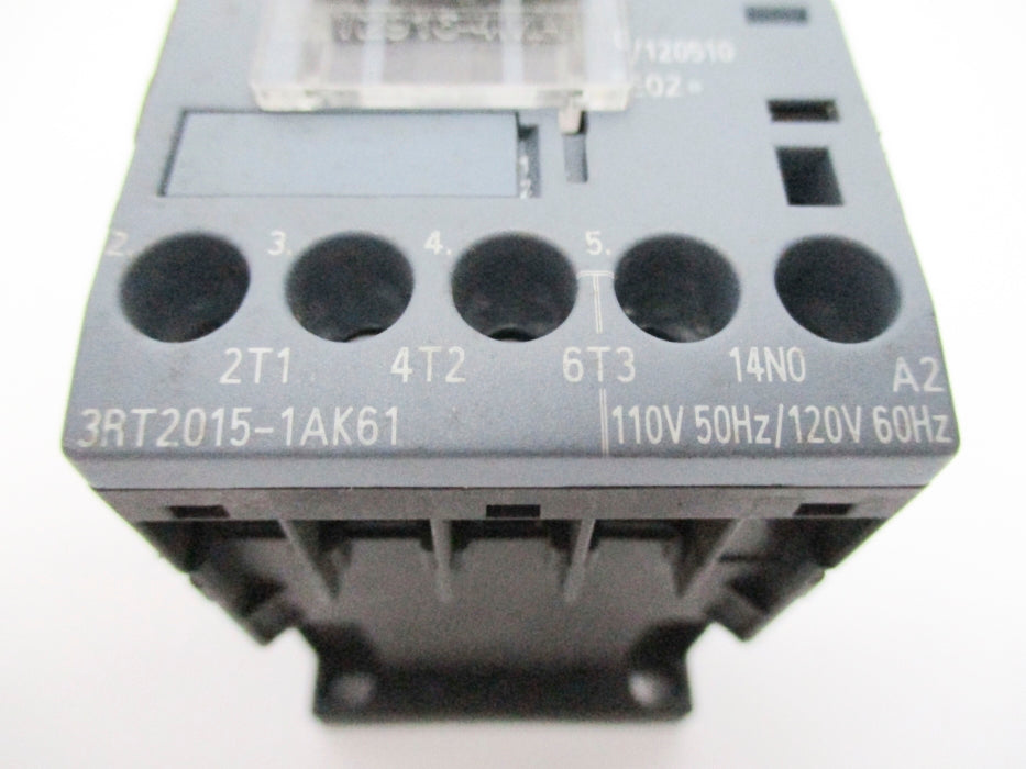 SIEMENS 3RT2015-1AK61 110/220V NUPI