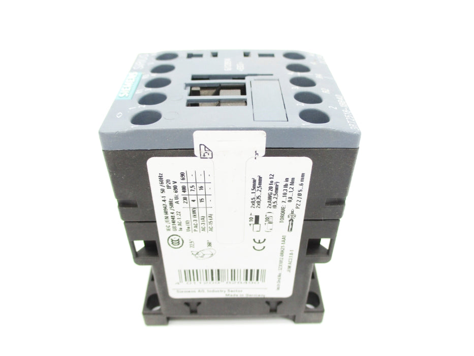 SIEMENS 3RT2518-1BB40 24VDC NUPI