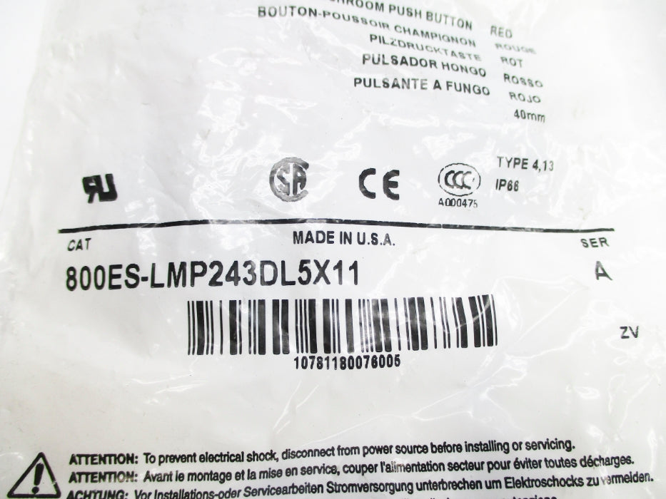 INDUSTRIAL SPARE PART 800ES-LMP243DL5X11 SER. A NSMP