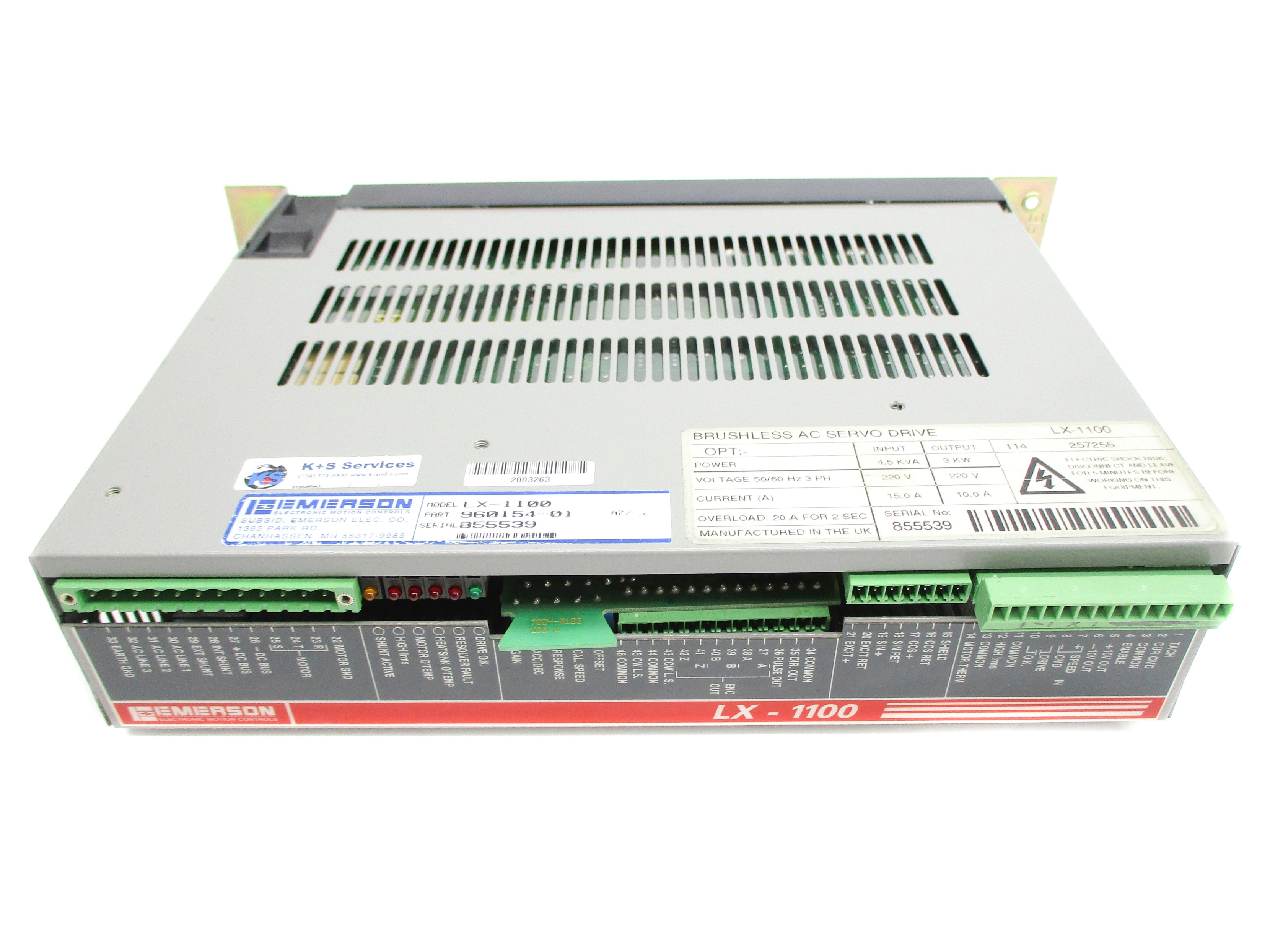 EMERSON LX-1100 960154-01 NSNP