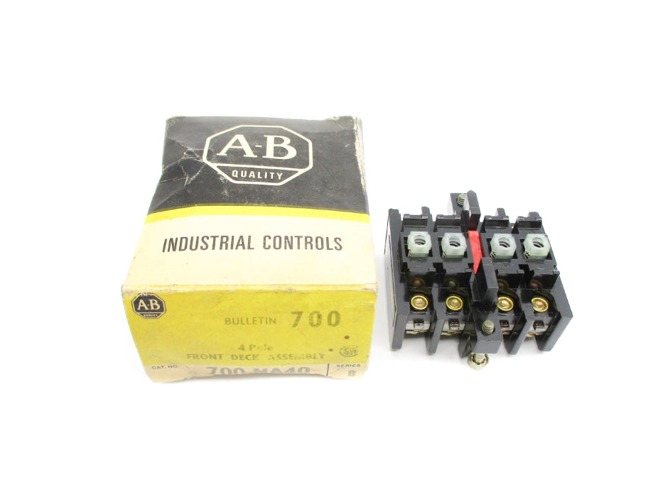 ALLEN BRADLEY 700-NA40 SER. B (BK/YL) NSMP