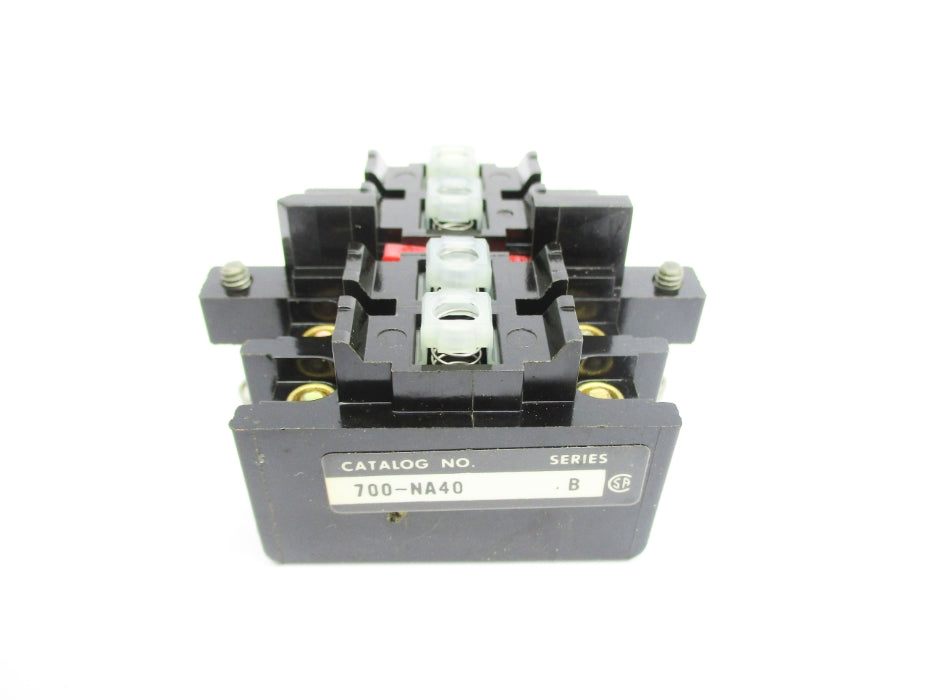 ALLEN BRADLEY 700-NA40 SER. B (BK/YL) NSMP