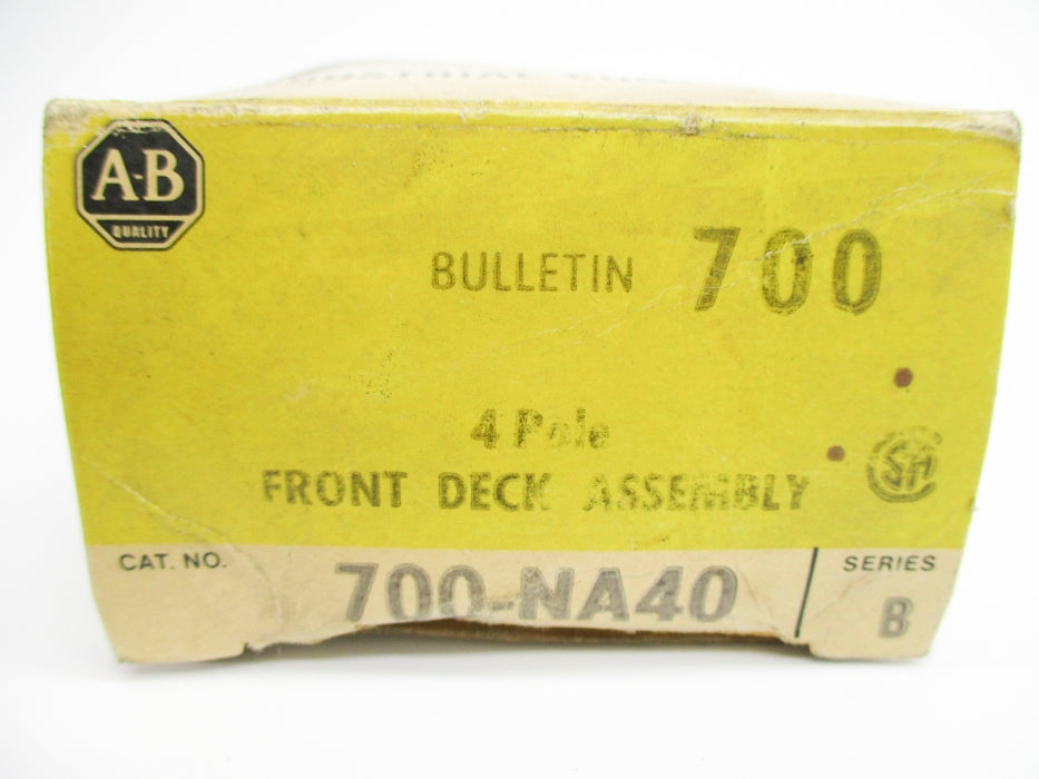 ALLEN BRADLEY 700-NA40 SER. B (BK/YL) NSMP