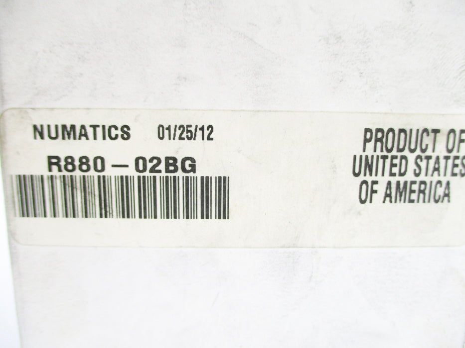 NUMATICS R880-02BG 0-15PSI NSMP