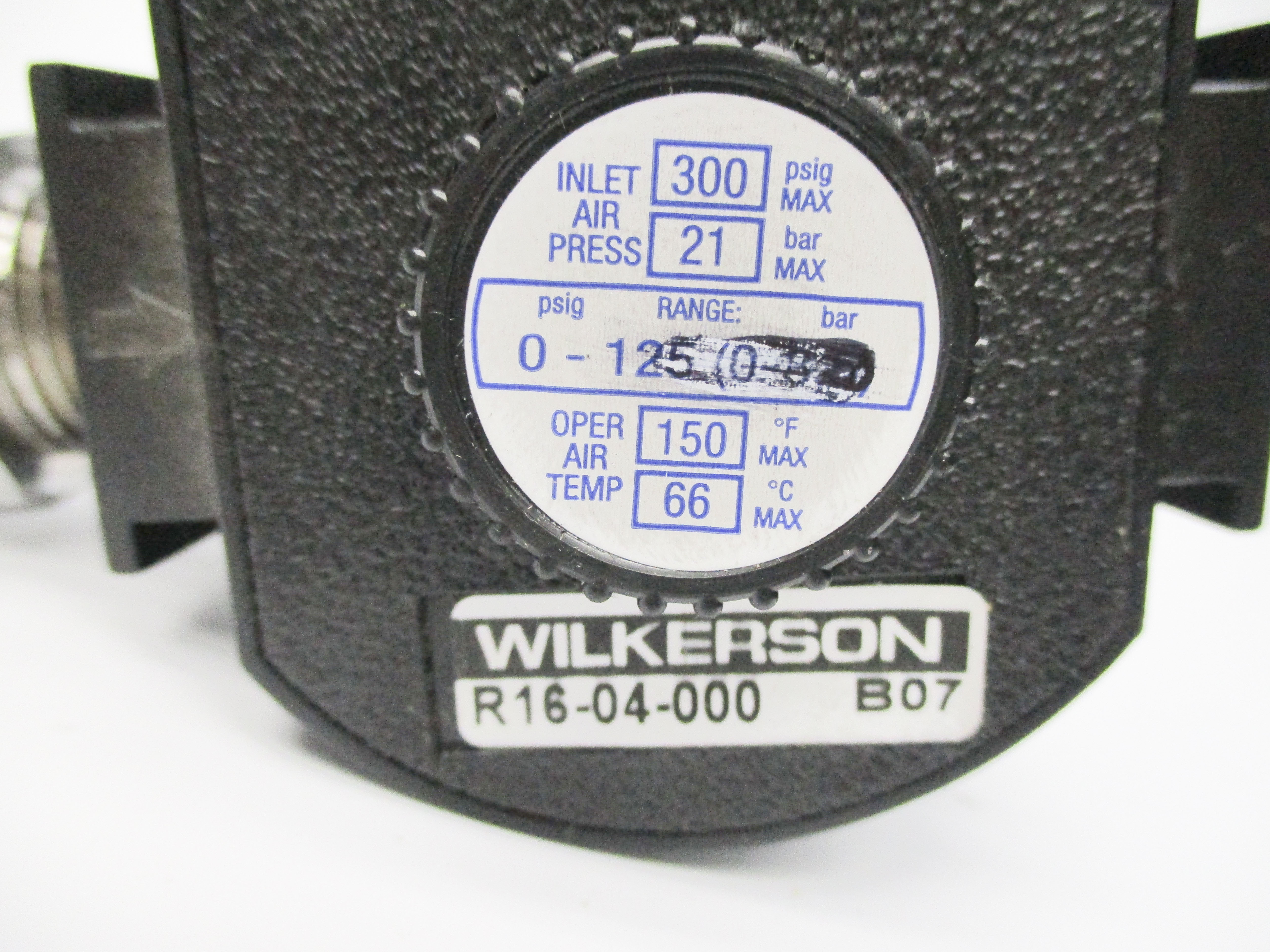 WILKERSON R16-04-000 125PSI NSNP