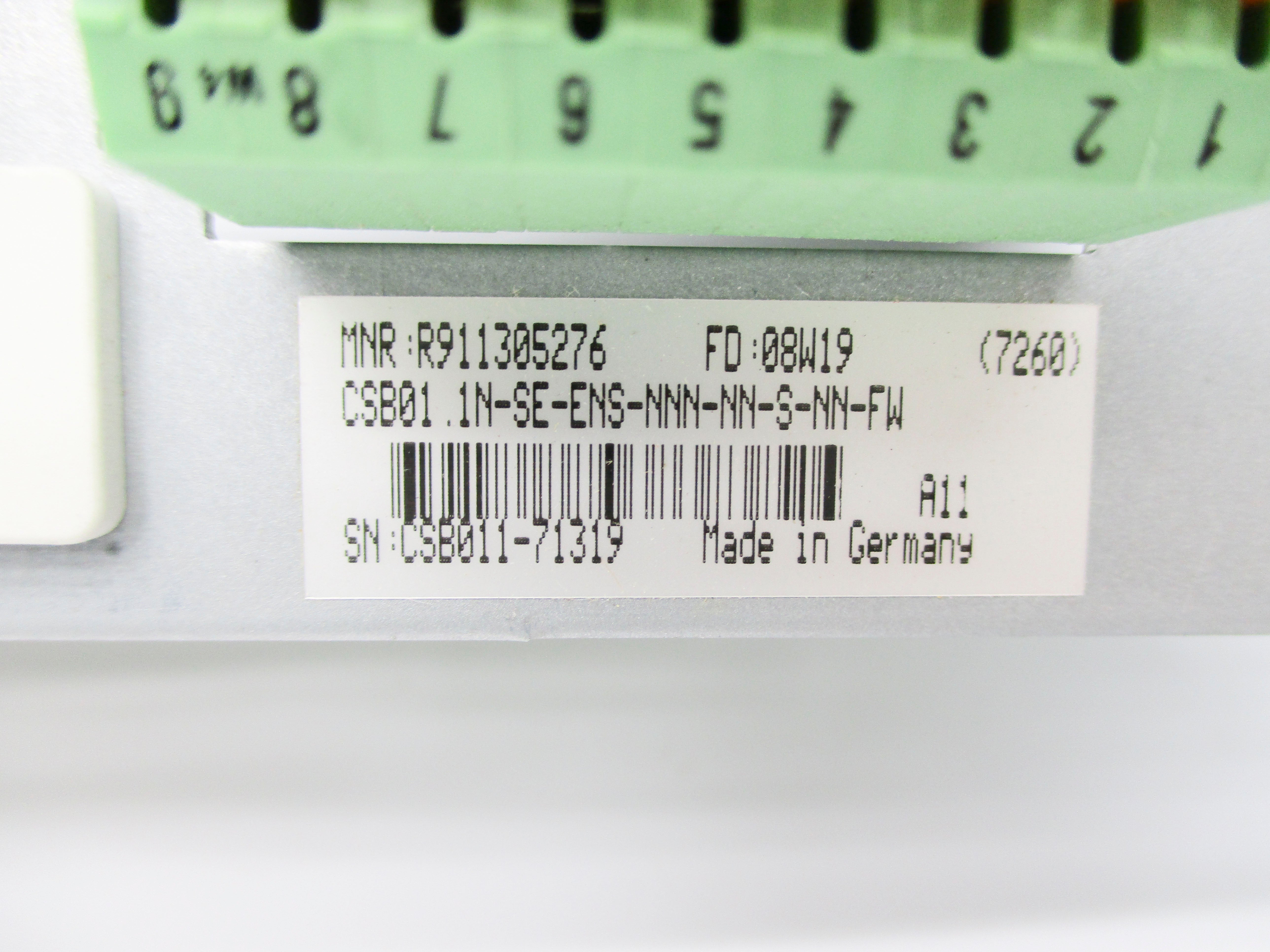 SERCOS R911305276 CSB01.1N-SE-ENS-NNN-NN-S-NN-FW NSNP