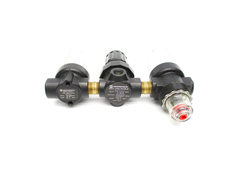 NORGREN L07-200-MPAA F07-200-A1TA R07-200-RGKA 150-300PSIG NSNP