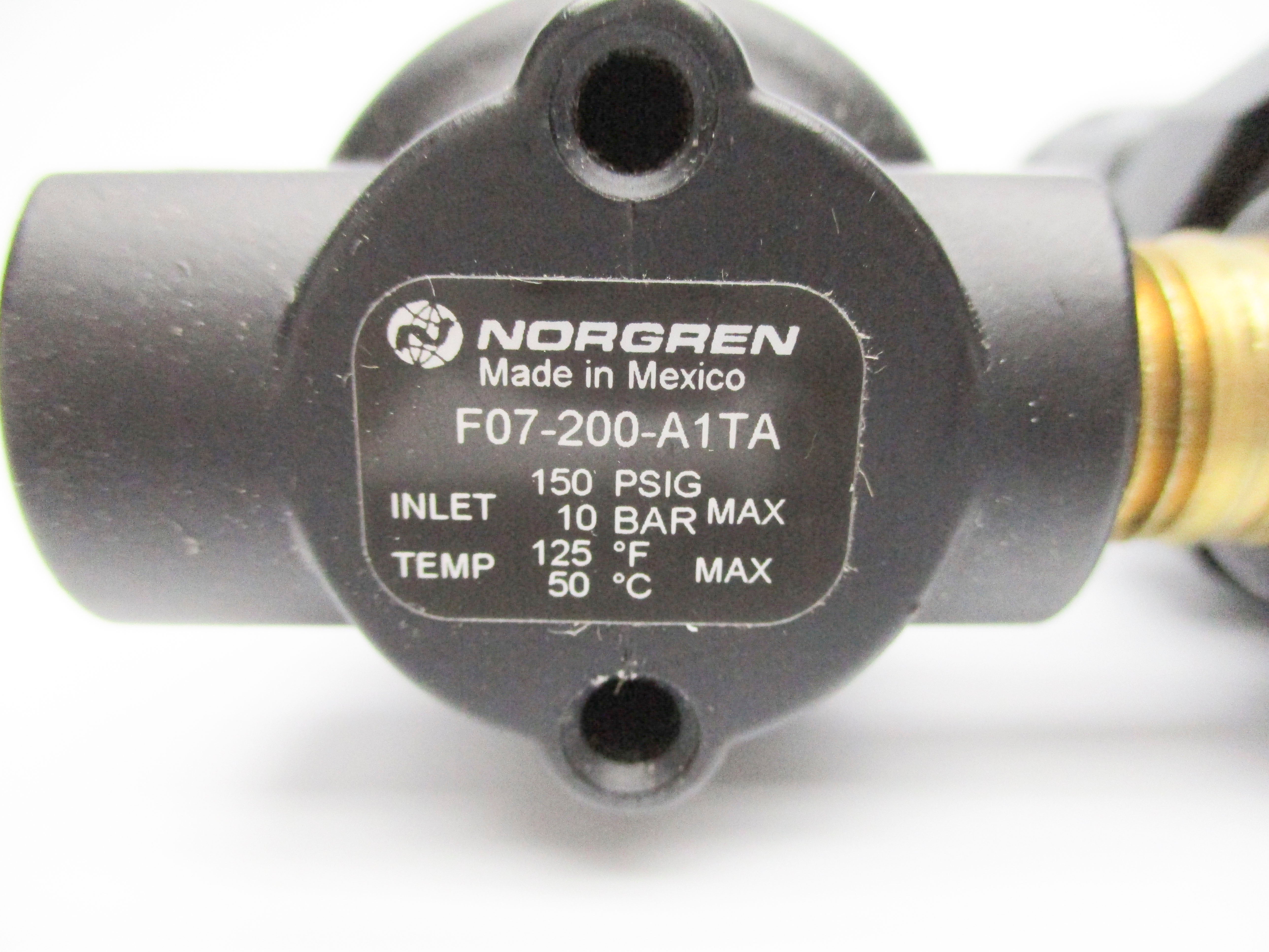 NORGREN L07-200-MPAA F07-200-A1TA R07-200-RGKA 150-300PSIG NSNP