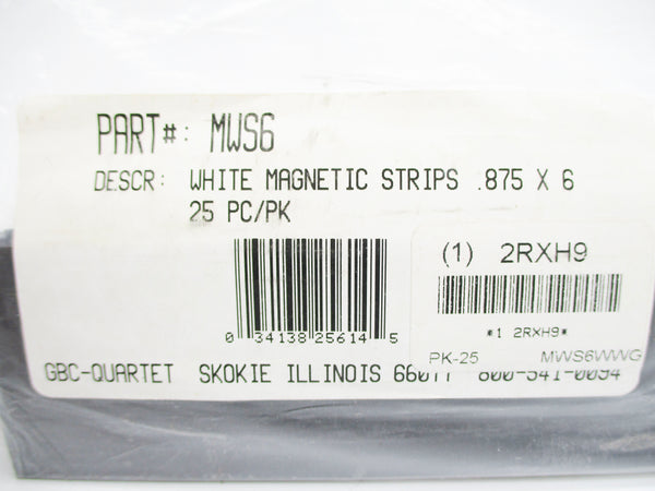 GBC-QUARTET MWS6 (PKG OF 25) NSMP