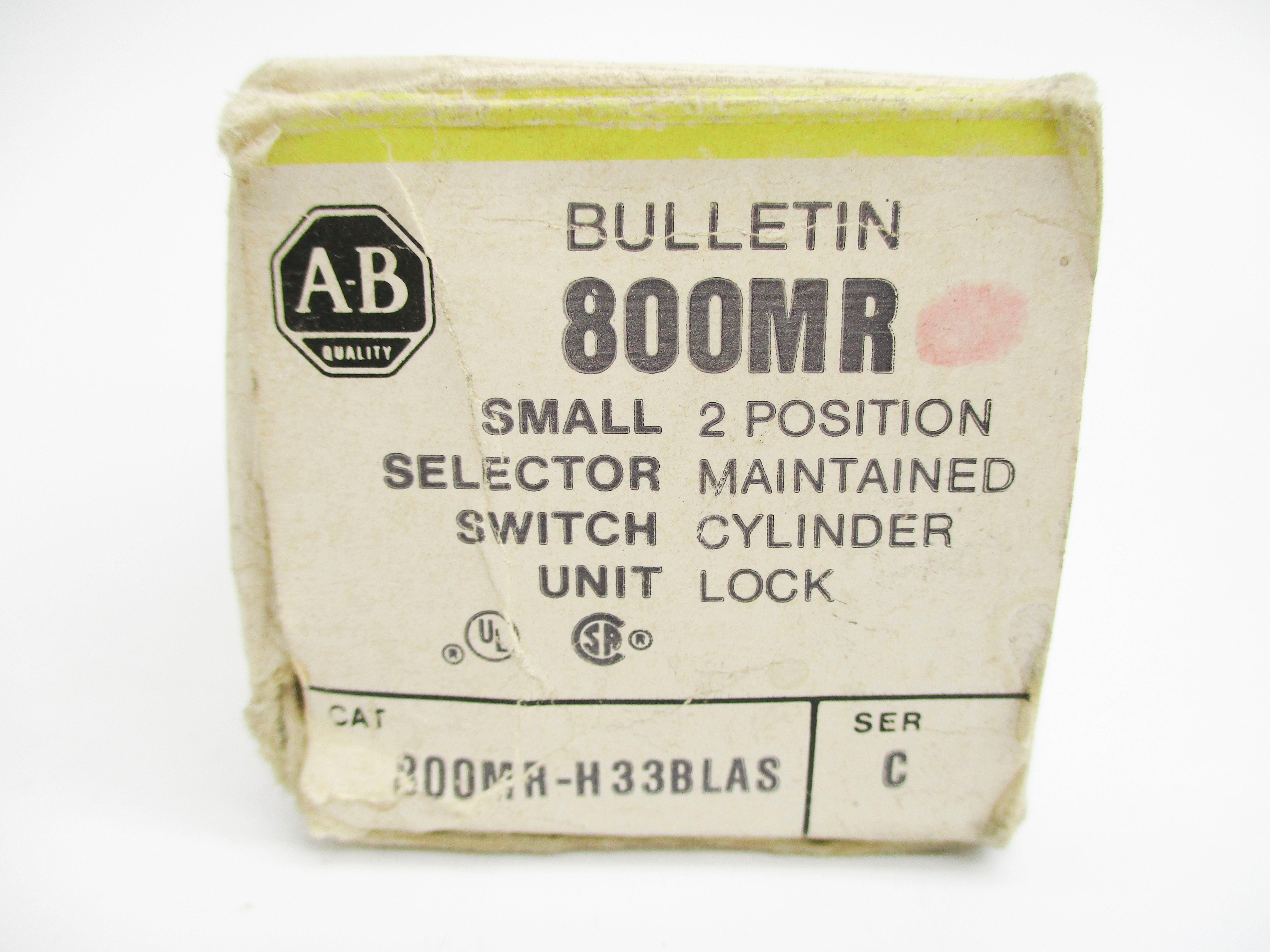 INDUSTRIAL SPARE PART 800MR-H33BLAS SER. C (BK/YL) NSMP
