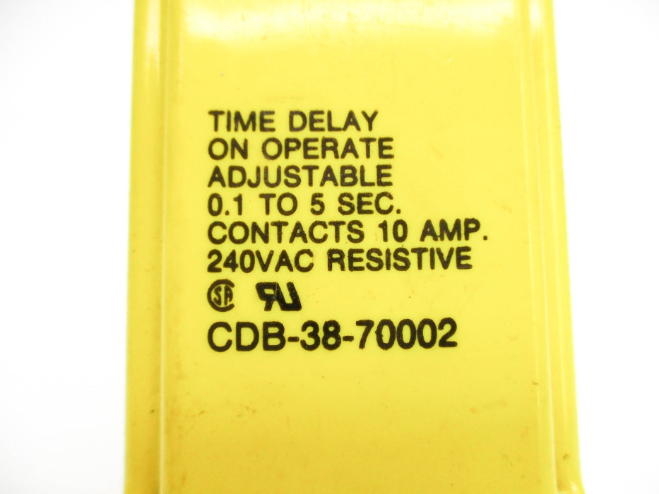 POTTER & BRUMFIELD CDB-38-70002 240VAC 10A UNMP